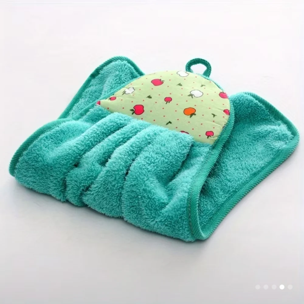 Hanging Hand Towels 4pc Set, Colorful
